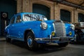 Luxury car Mercedes-Benz 220S W180 II Ã¢â¬ÅPontonÃ¢â¬Â, 1956.